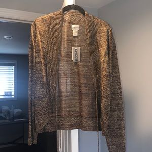 Size 2 Bronze Fancy Sweater set